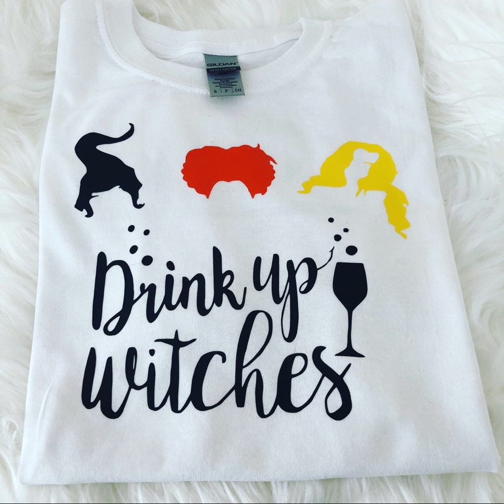 Hocus Pocus Drink Up Witches tshirt